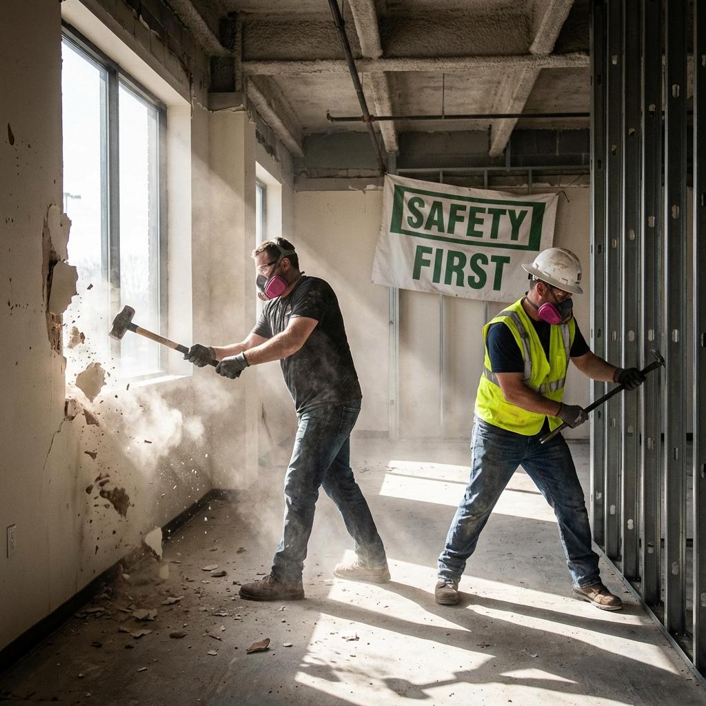 Demolition illustration